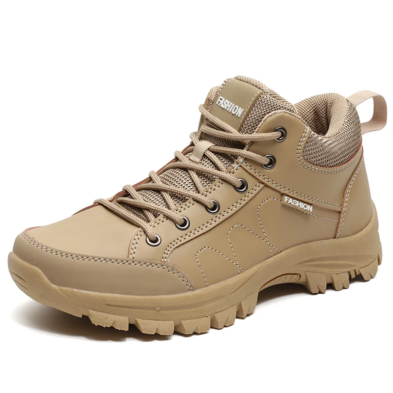 Men'S Shoes Hiking - Men Tactical Boots Army Waterproof Climbing