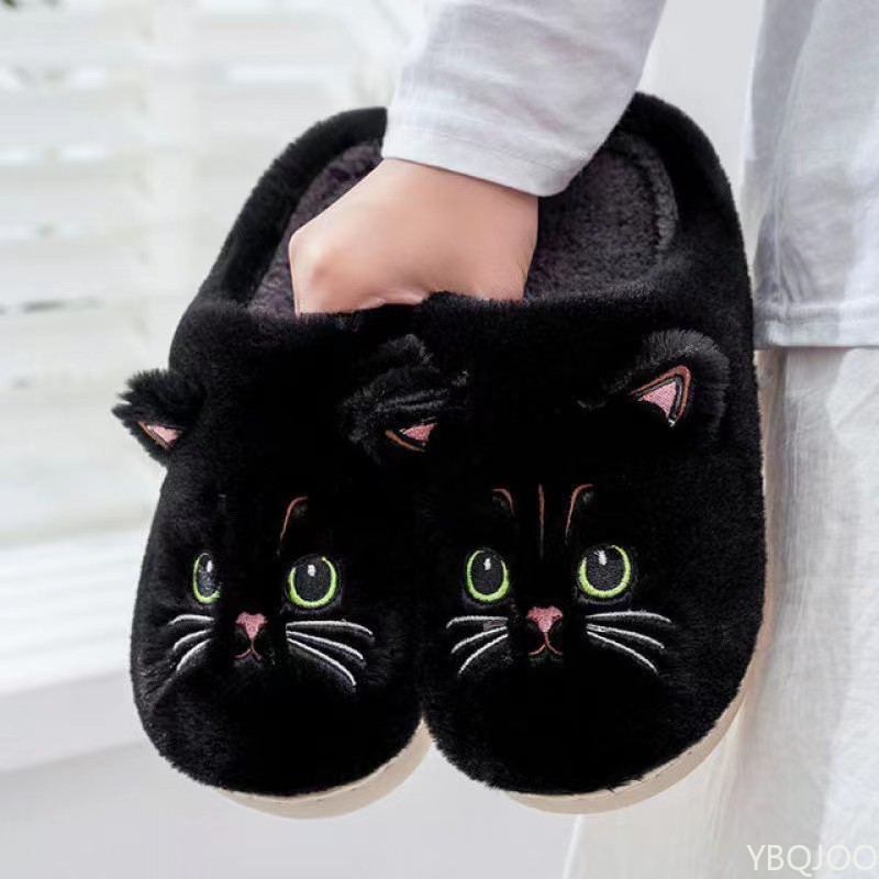 Men Shoes Size To Women - New Autumn Winter Cotton Slippers Men