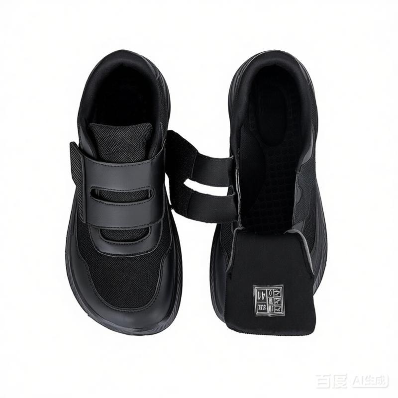 Men'S Shoes Diabetic - Adjustable Wide Toe Box Open Shoes
