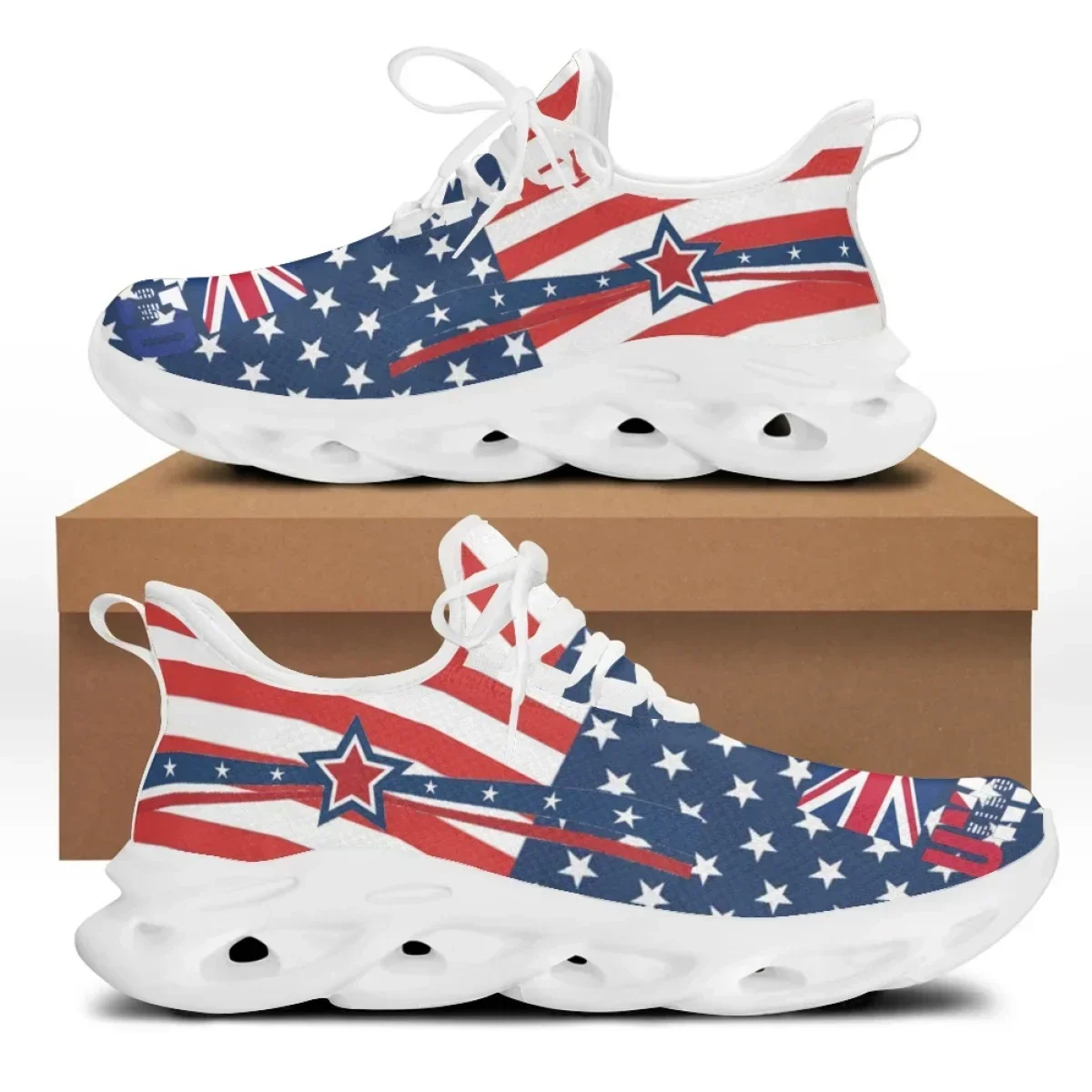 Men'S Shoes Liberty - 7.4 American Flag Statue Of Liberty