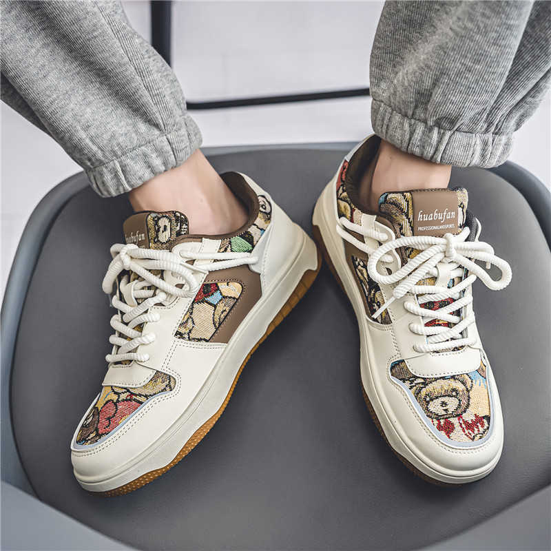 Men Shoes Branded - Plataform Increases Height Mens Skater Shoes