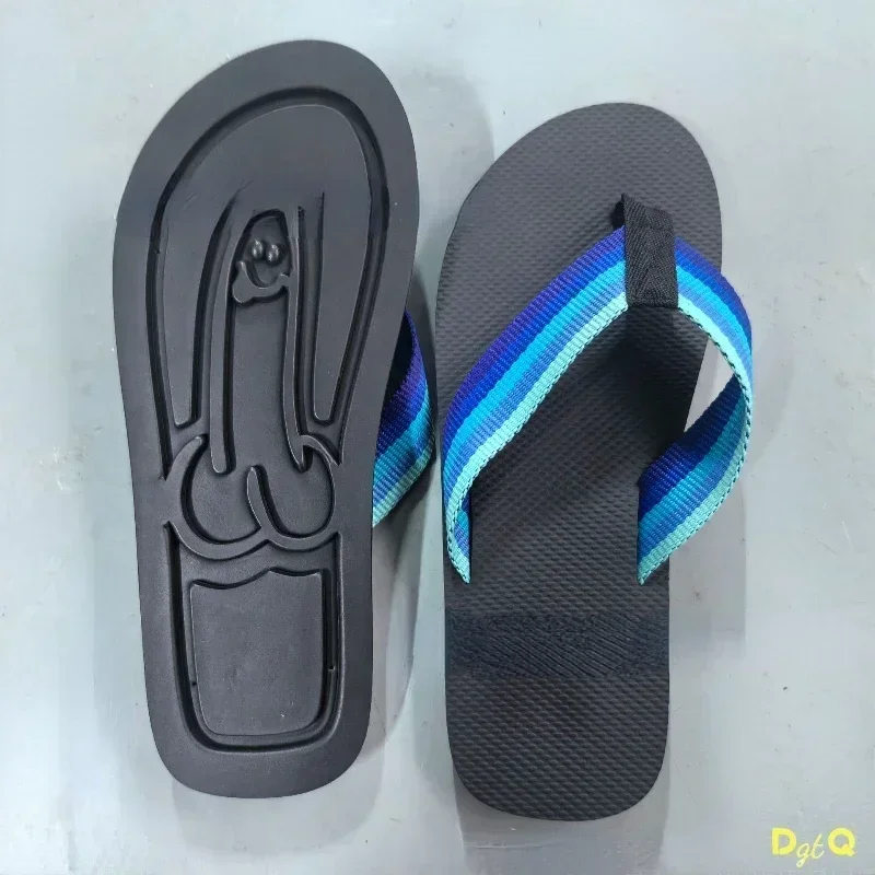 Men Shoes Louboutin - 2025 Hidden Penis Flops Parody Creative