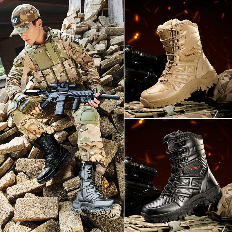 Men'S Training Shoes - Botas Outdoor Men Boots High Top