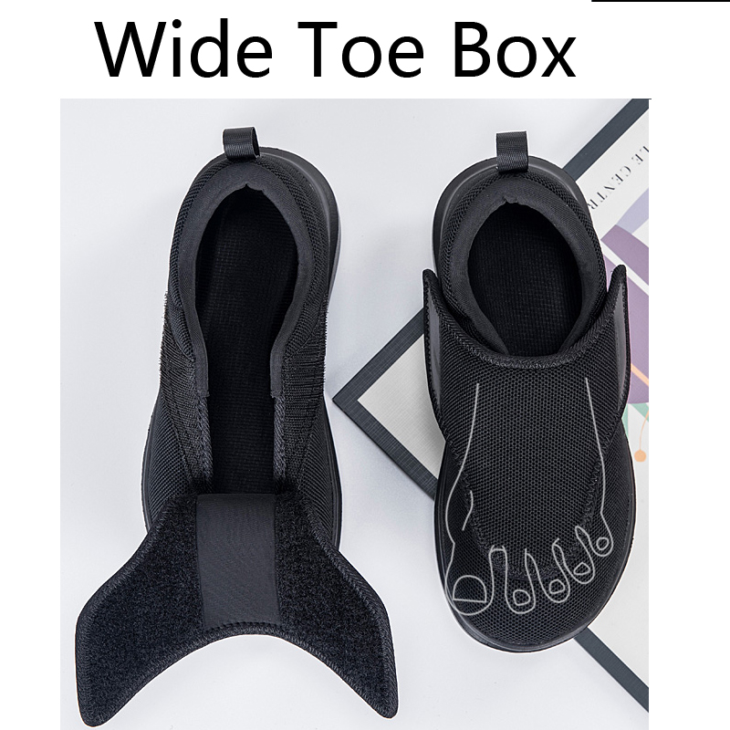 Men'S Shoes Diabetic - Big Size Men Wide Fit Orthopedic