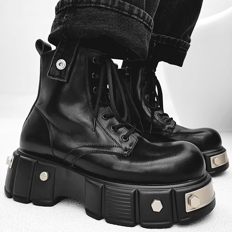 Men Shoes Branded - italian brand designer high platform boots