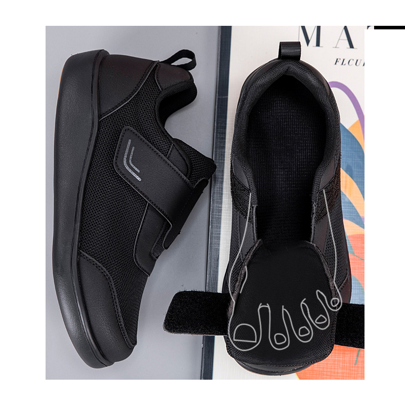 Men'S Shoes Diabetic - Open Shoes for Elderly Adjustable Diabetic