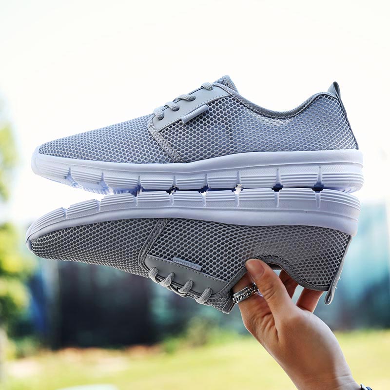 Men Shoes Types Name - Big Size Summer Breathe Mens Sneakers