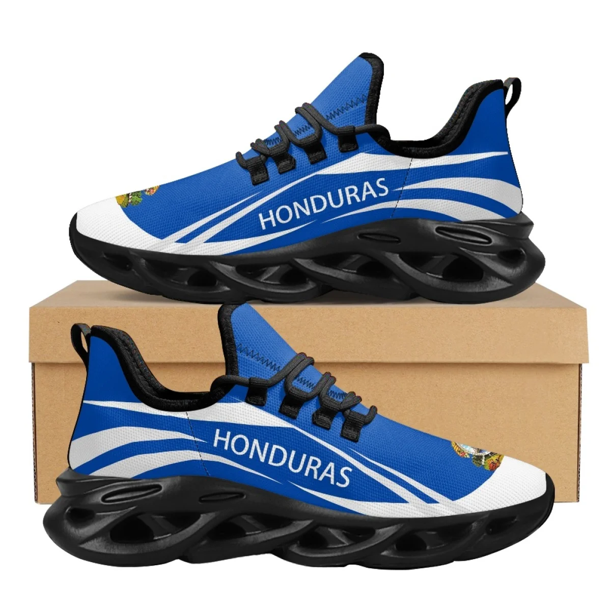 Men'S Training Shoes - Men Blade Running Shoes Honduras Flag