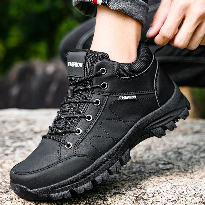 Men Tactical Boots Army Waterp - Men'S Shoes Hiking recension och pris