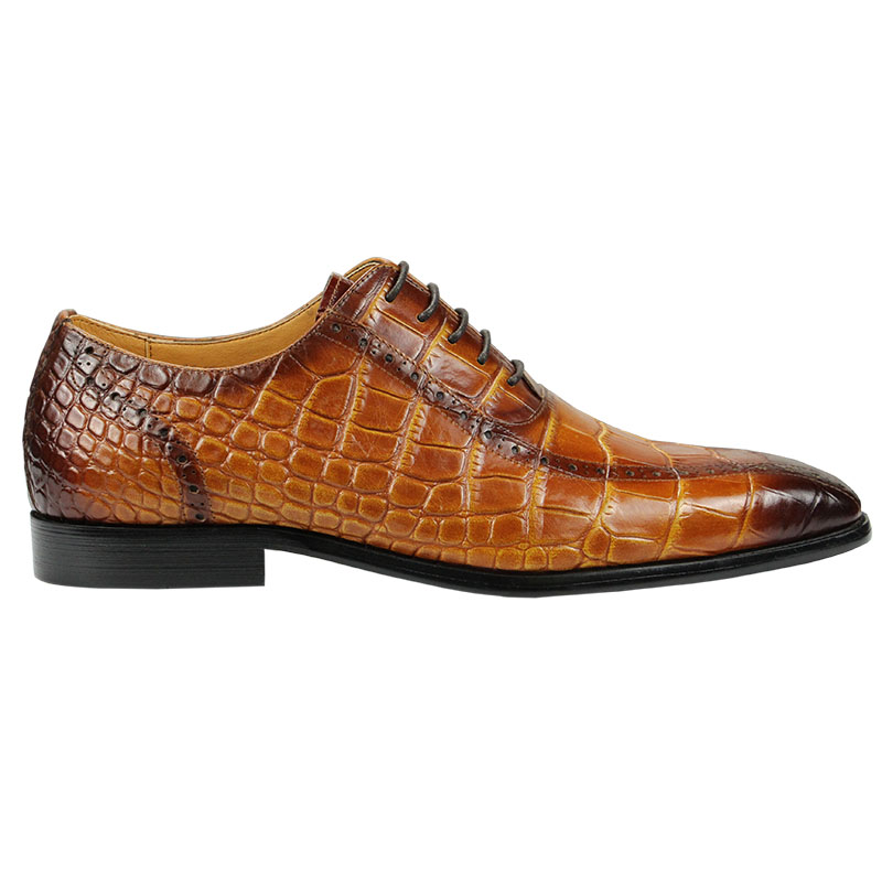High-end Men's Dress Leather S - Men Shoes Yellow recension och pris