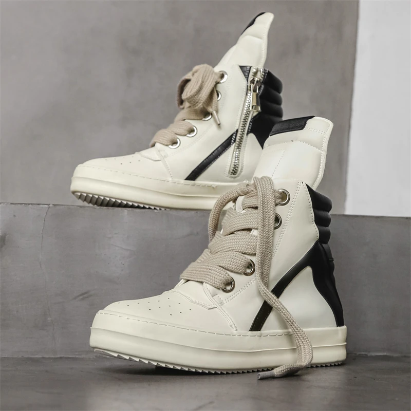 Men Casual Luxury Sneakers Str - Men'S Shoes To Increase Height recension och pris