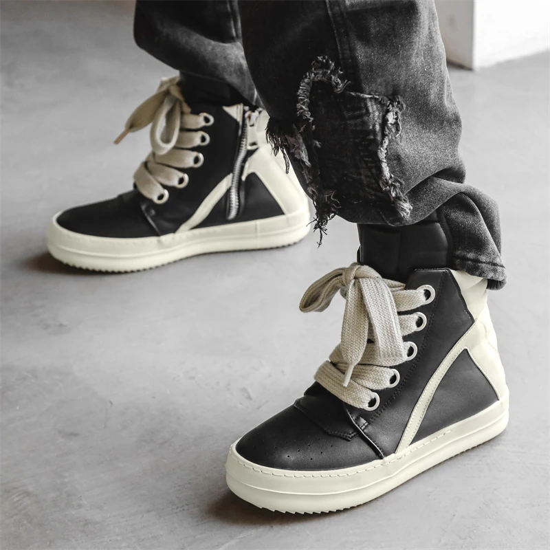 Men Casual Luxury Sneakers Str - Men'S Shoes To Increase Height recension och pris