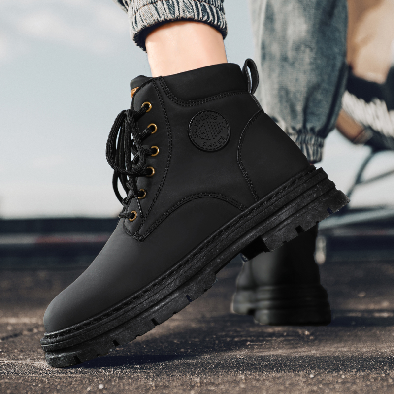 Men's high top boots four seas - Men Shoes Yellow recension och pris