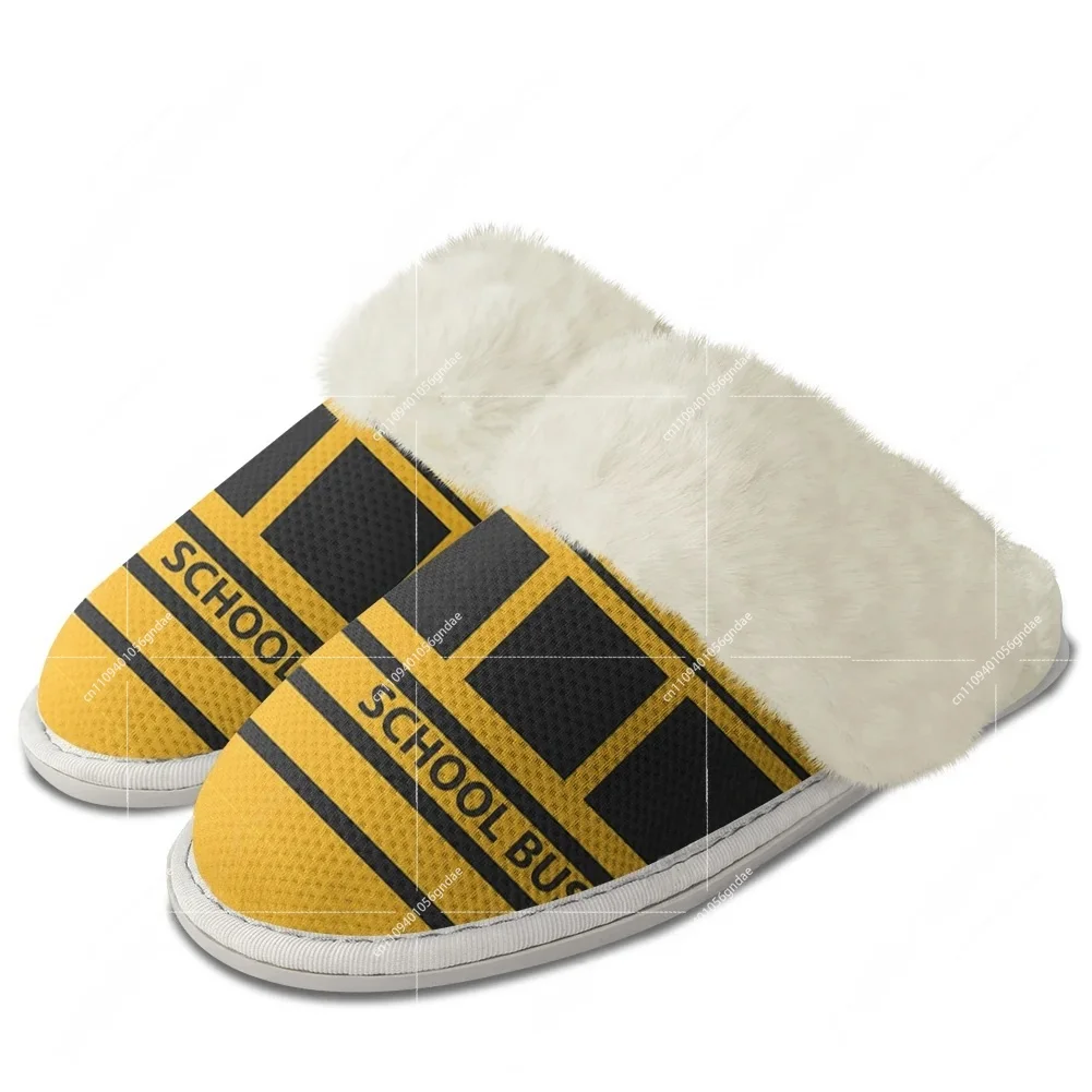 Yellow School Bus Printed Plus - Men Shoes Yellow recension och pris