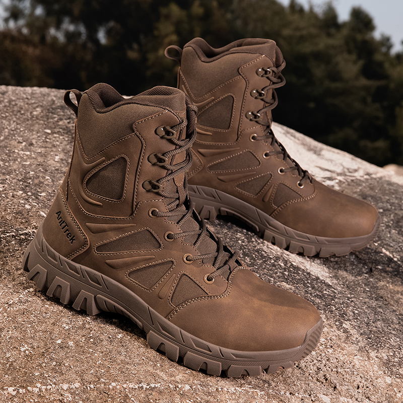 Men Army Boots Waterproof Safe - Men'S Shoes For Work recension och pris