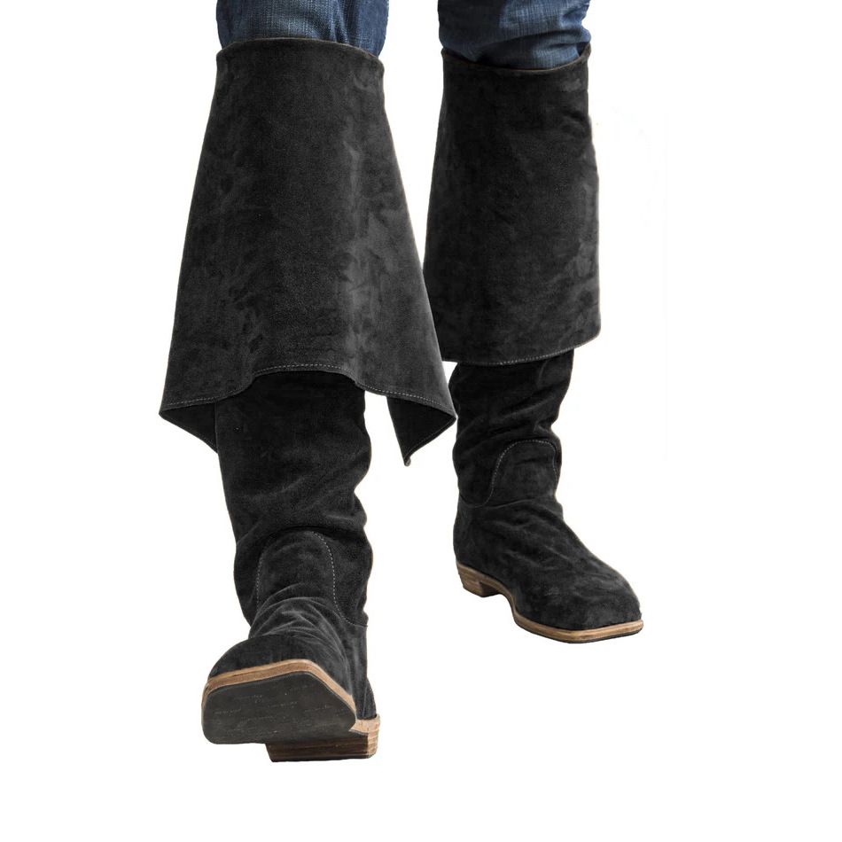 Men's Suede Slouchy Knee-High  - Shoes Heels Men recension och pris