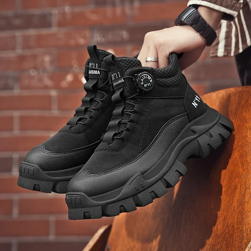 Luxury Mens Boots High Quality - Men'S Shoes For Work recension och pris