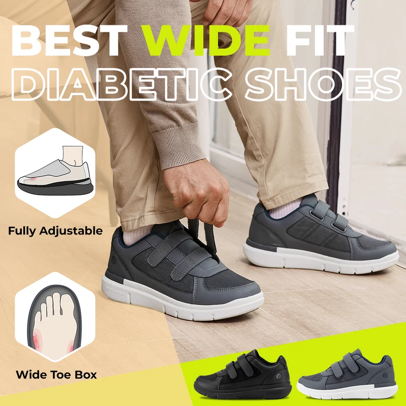 FitVille Men'S Diabetic Shoes  - Men'S Shoes Diabetic recension och pris