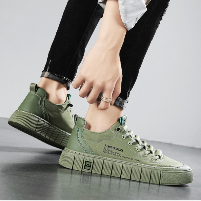 Men's Chunky Sole Low Top Canv - Men Shoes 2026 recension och pris