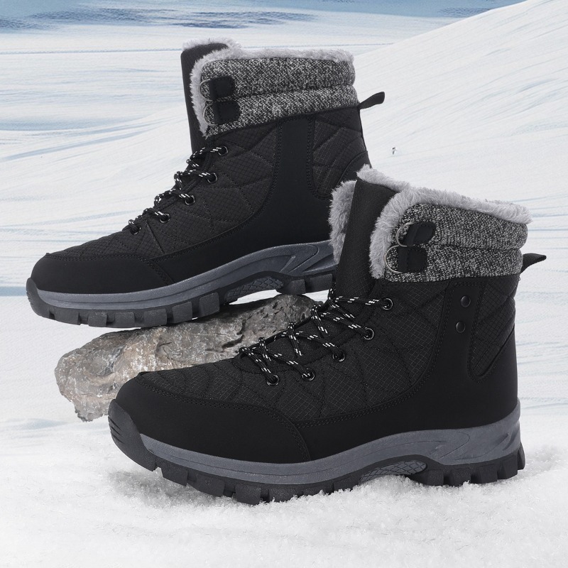 Winter Men's Snow Boots Warm P - Men'S Shoes Hiking recension och pris