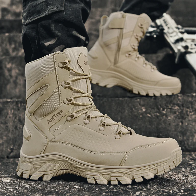 New Men Tactical Boots Hunting - Men Shoes Branded recension och pris