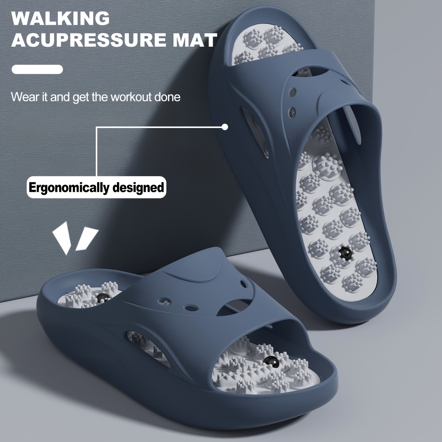Women Men EVA Massage Slippers - Men Shoes Size To Women recension och pris