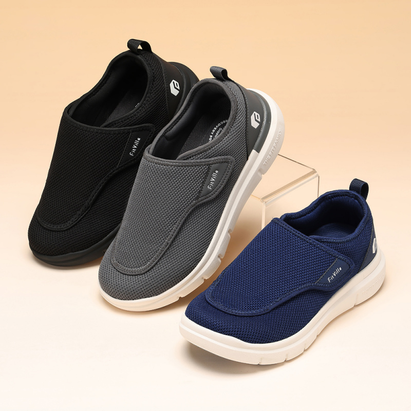 FitVille Extra Wide 2E Men'S D - Men'S Shoes Diabetic recension och pris