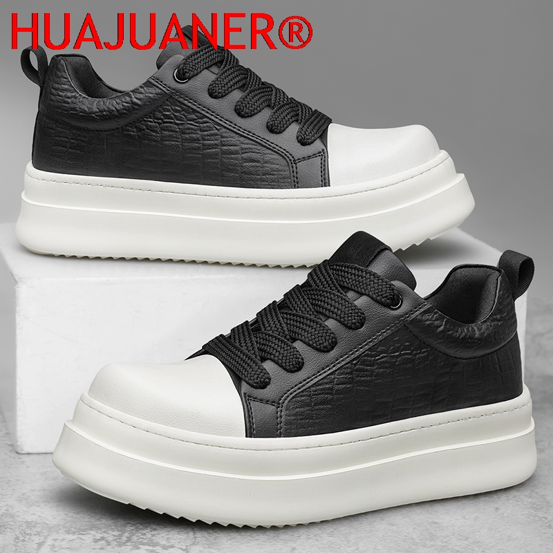 Men's Leather Elevator Shoes 7 - Men'S Shoes To Increase Height recension och pris