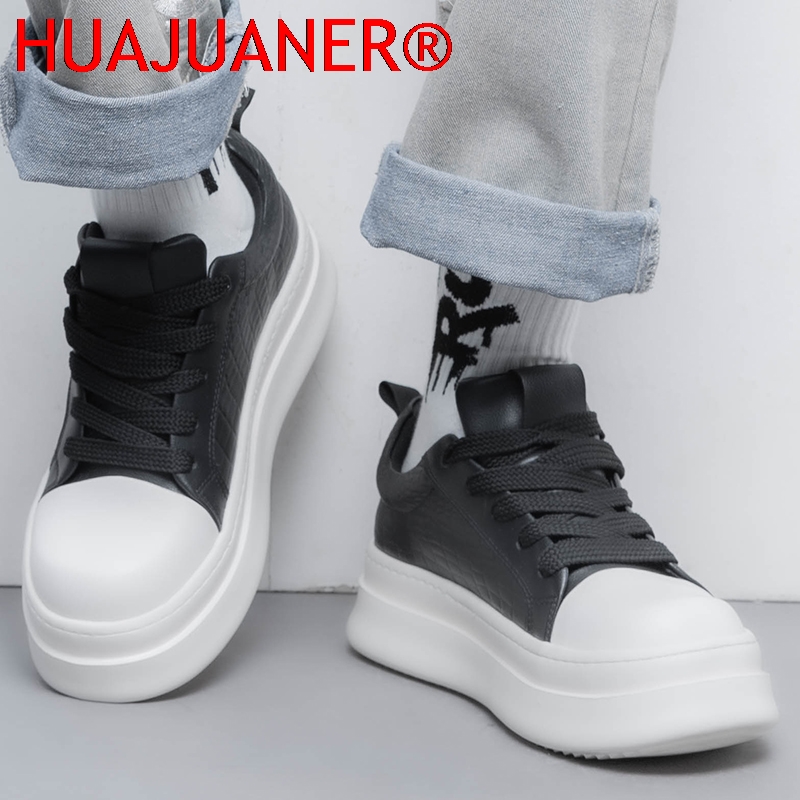 Men's Leather Elevator Shoes 7 - Men'S Shoes To Increase Height recension och pris