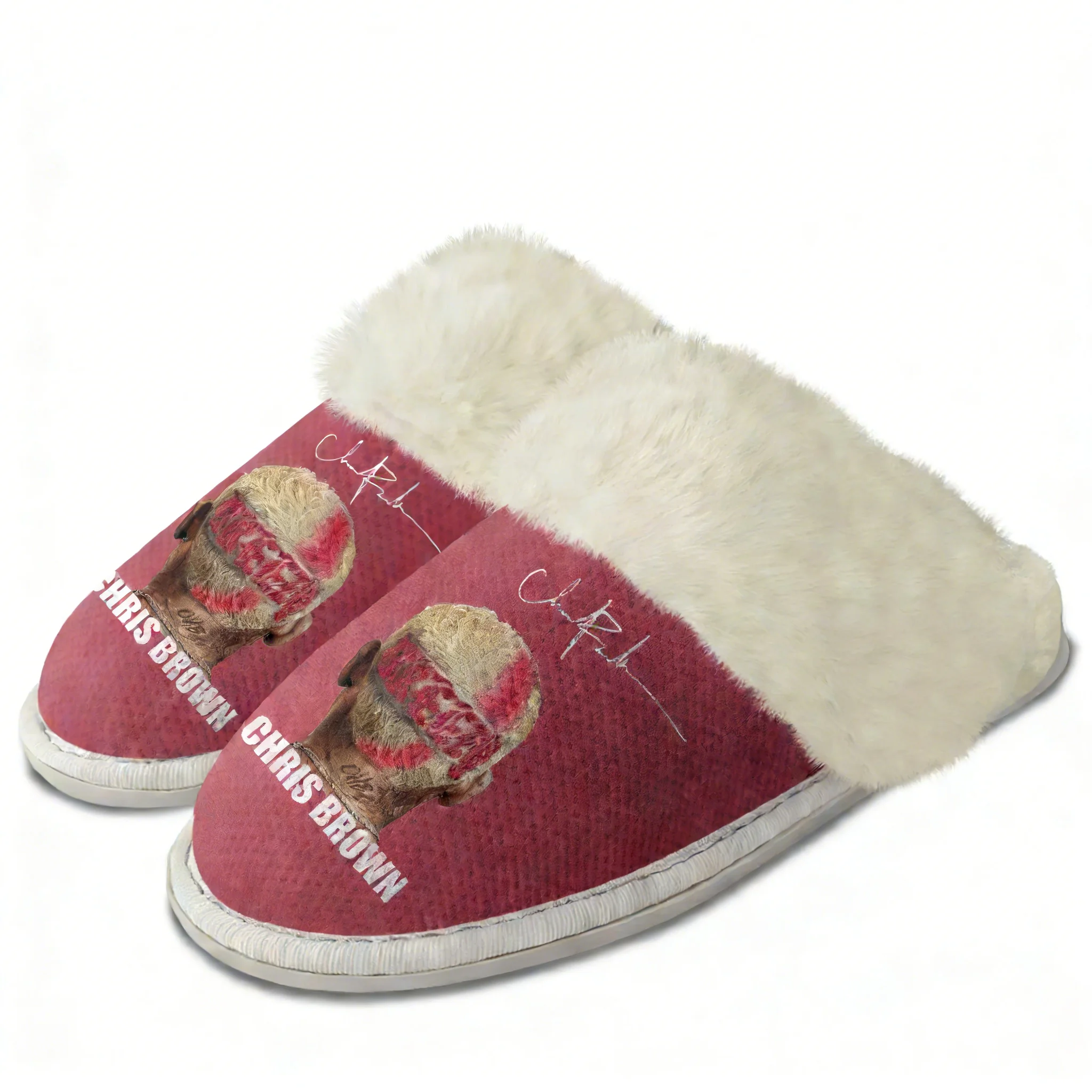 Chris Brown Plush Slippers Kee - Men'S Shoes Lightweight recension och pris