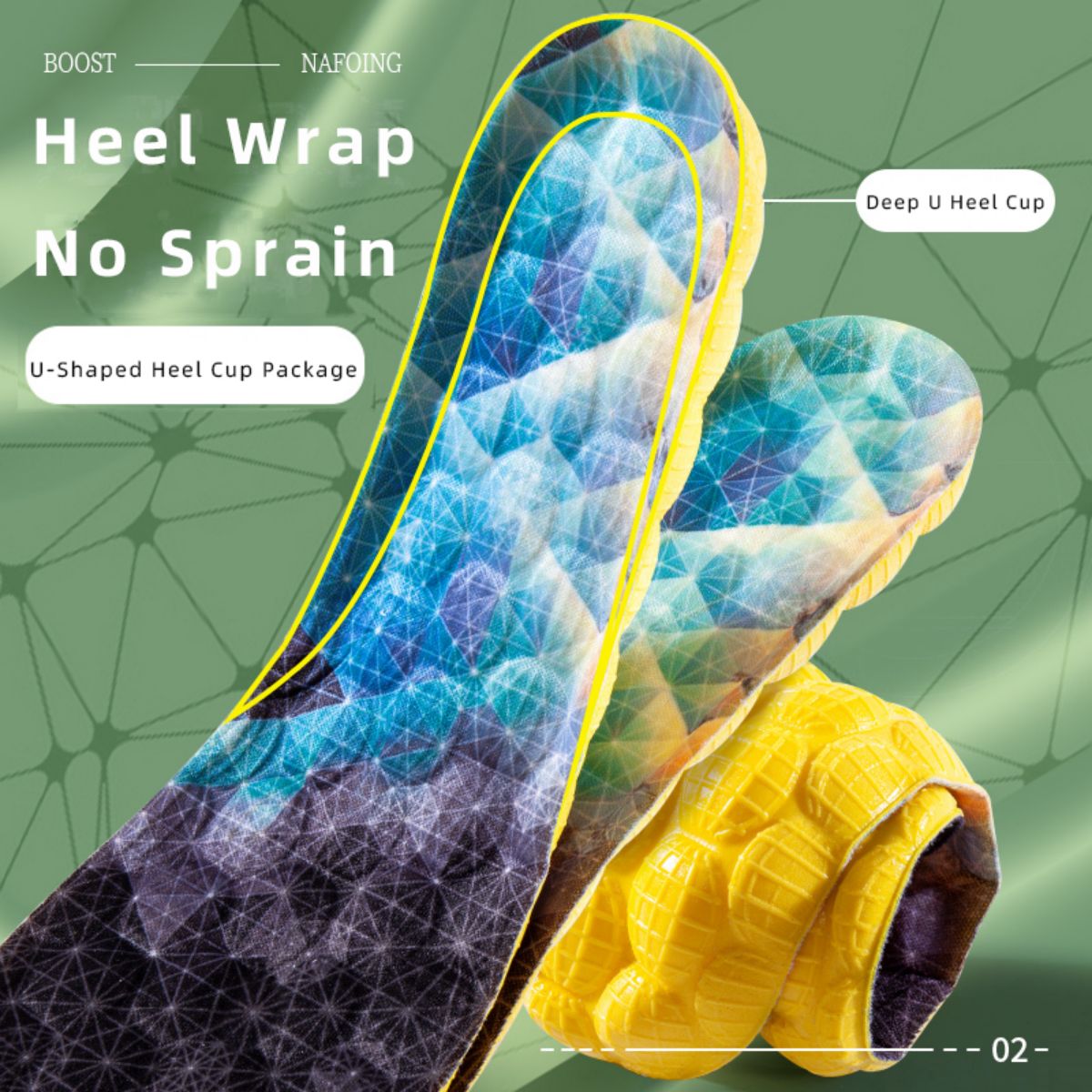 1Pair 4D Cloud Technologyt Hig - Men Shoes Yellow recension och pris