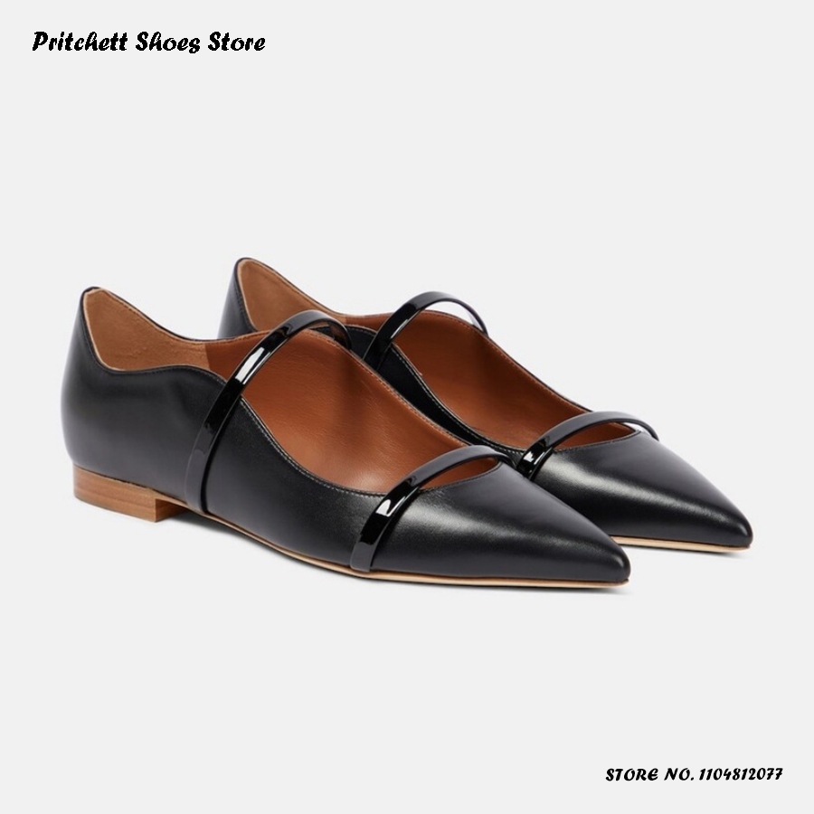 Women's Dual-straps Leather Ba - Shoes Heels Men recension och pris