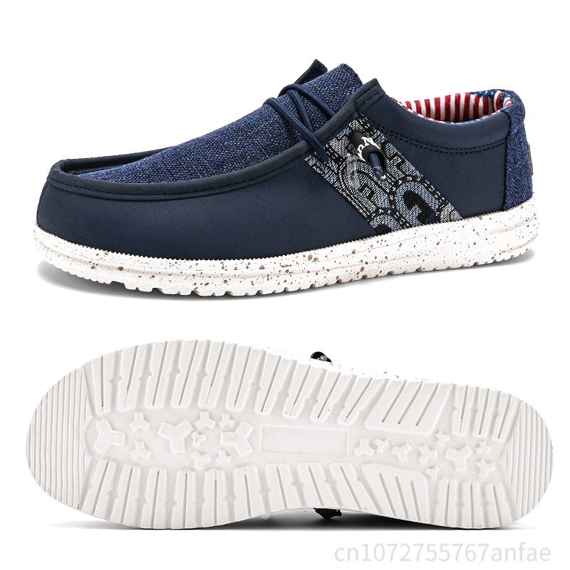 Hot Sale Blue/Black Men Loafer - Men Shoes Sale recension och pris