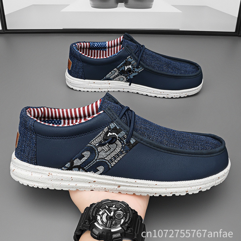 Hot Sale Blue/Black Men Loafer - Men Shoes Sale recension och pris