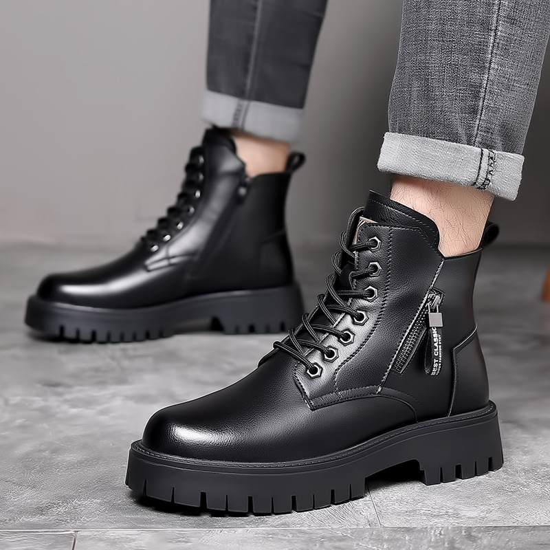 Men Classic Genuine Leather Bo - Men'S Shoes For Work recension och pris