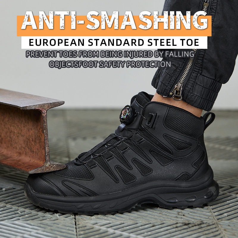 Men's Boots Work Safety Boots  - Men'S Shoes For Work recension och pris