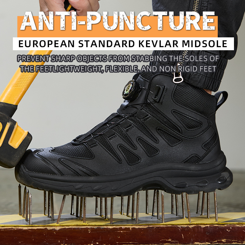 Men's Boots Work Safety Boots  - Men'S Shoes For Work recension och pris