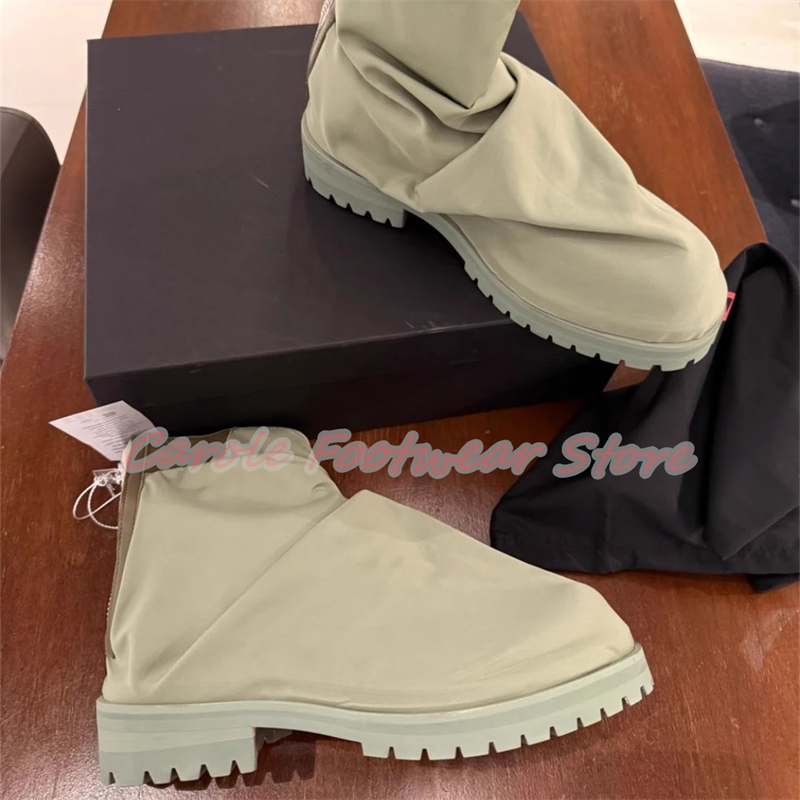 Pleated Nylon Cloth High Top M - Men'S Shoes To Increase Height recension och pris