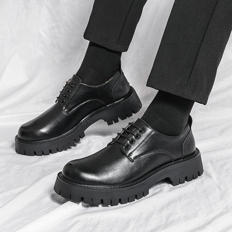 Platform Male Big Head Leather - Men Shoes Louboutin recension och pris