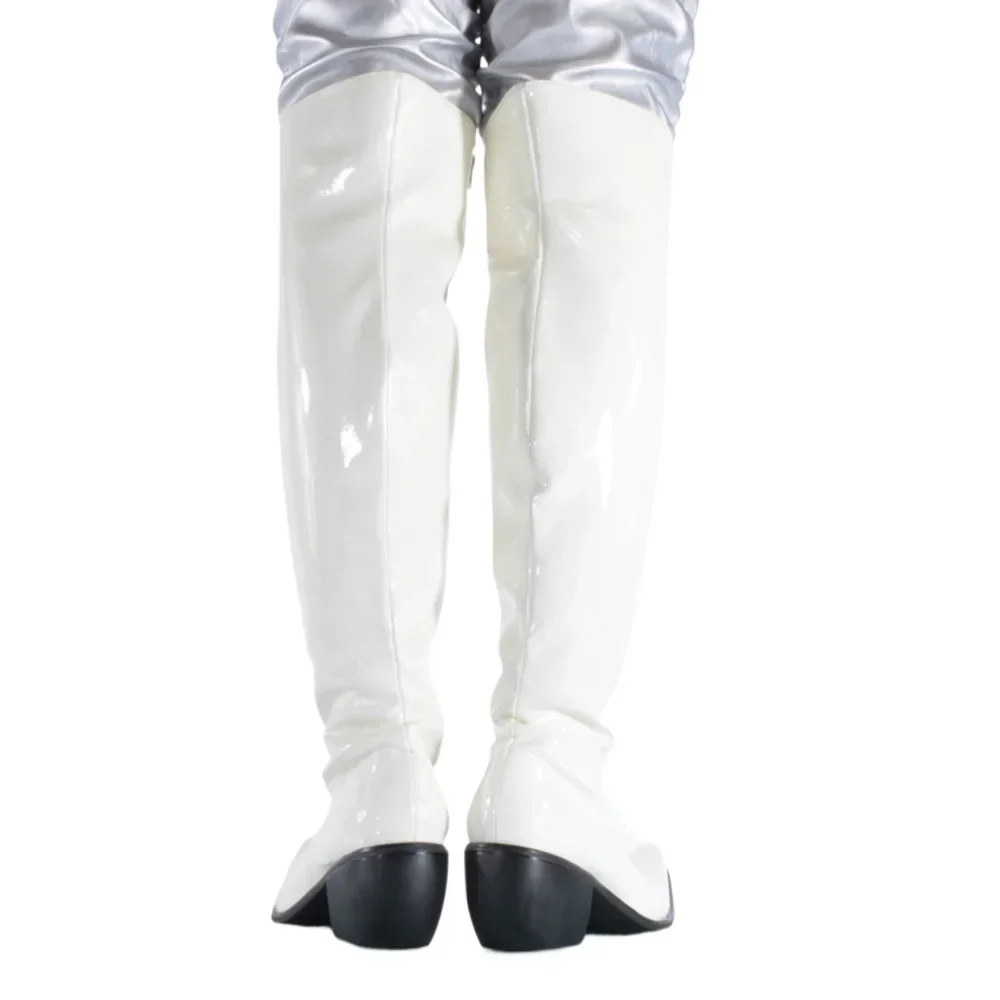 Fashion Men Patent Leather Ove - Shoes Heels Men recension och pris