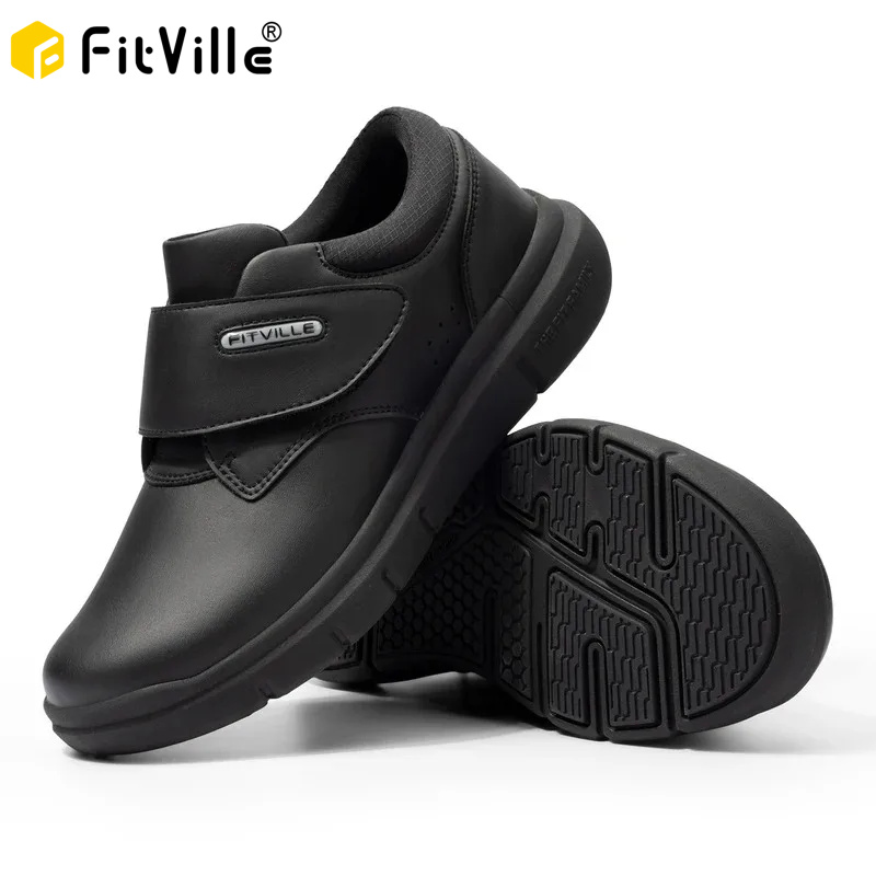 Extra Wide Men'S Shoes Leather - Men'S Shoes Diabetic recension och pris