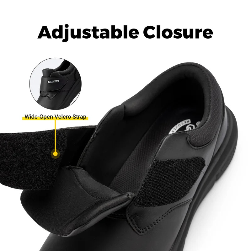 Extra Wide Men'S Shoes Leather - Men'S Shoes Diabetic recension och pris