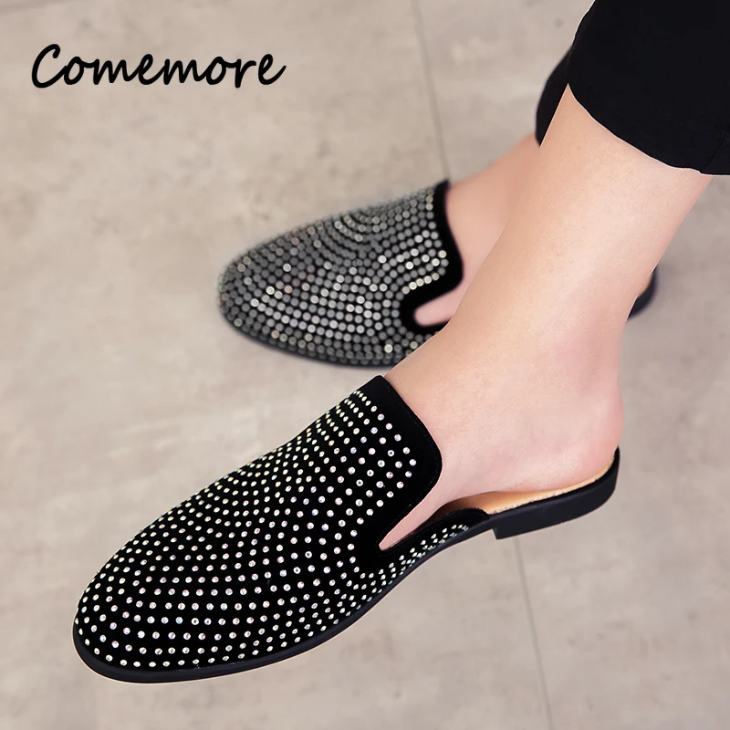 Luxury Glitter Rhinestone Leat - Men Shoes Louboutin recension och pris