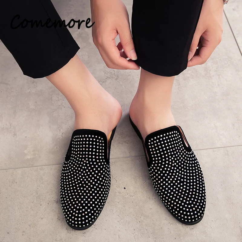 Luxury Glitter Rhinestone Leat - Men Shoes Louboutin recension och pris