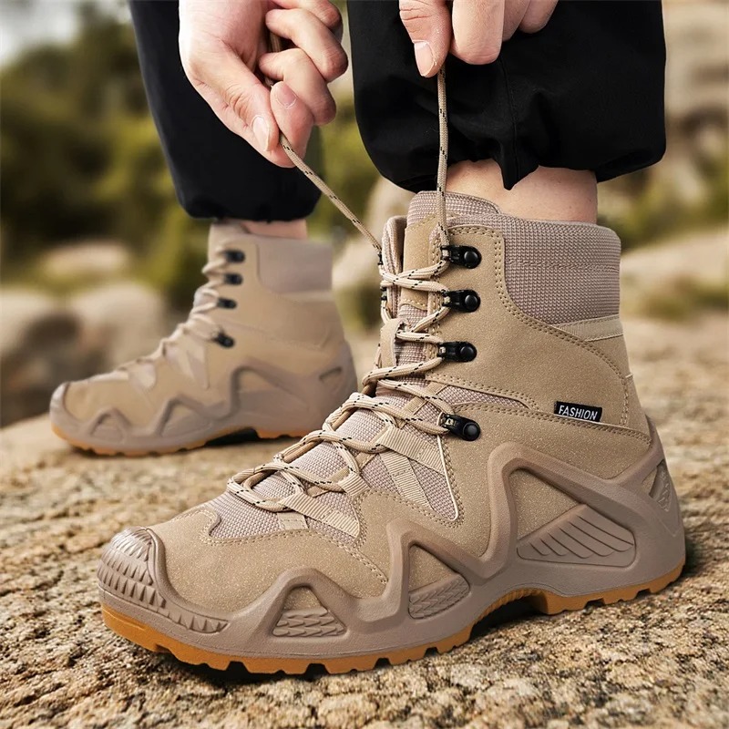 Men Tactical Boots Lace Up Bra - Men Shoes Branded recension och pris