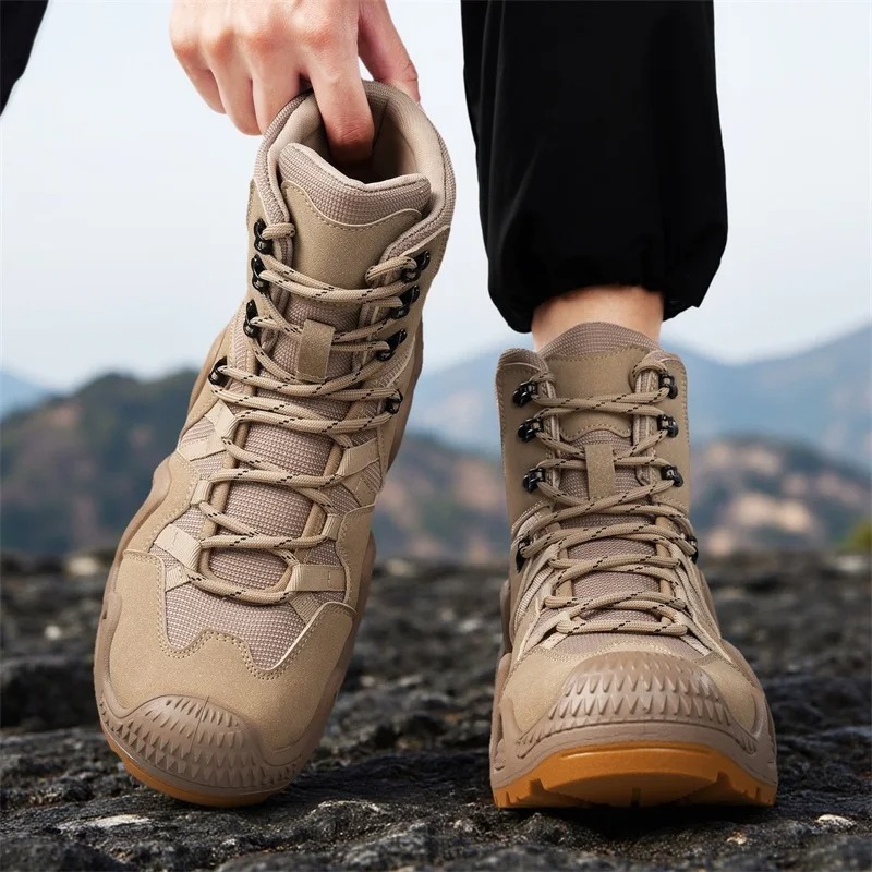 Men Tactical Boots Lace Up Bra - Men Shoes Branded recension och pris