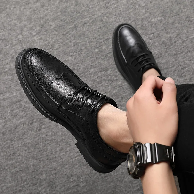 High Quality Leather Men Casua - Men Shoes Louboutin recension och pris