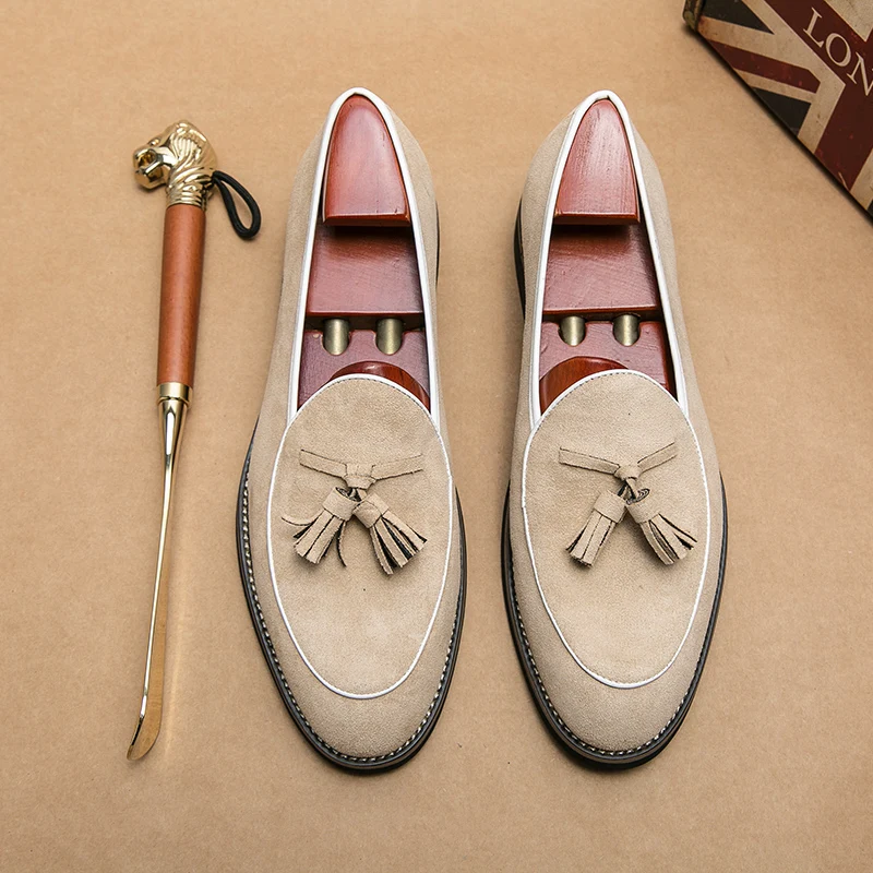 Italian Luxury Brand Suede Men - Men Shoes Louboutin recension och pris