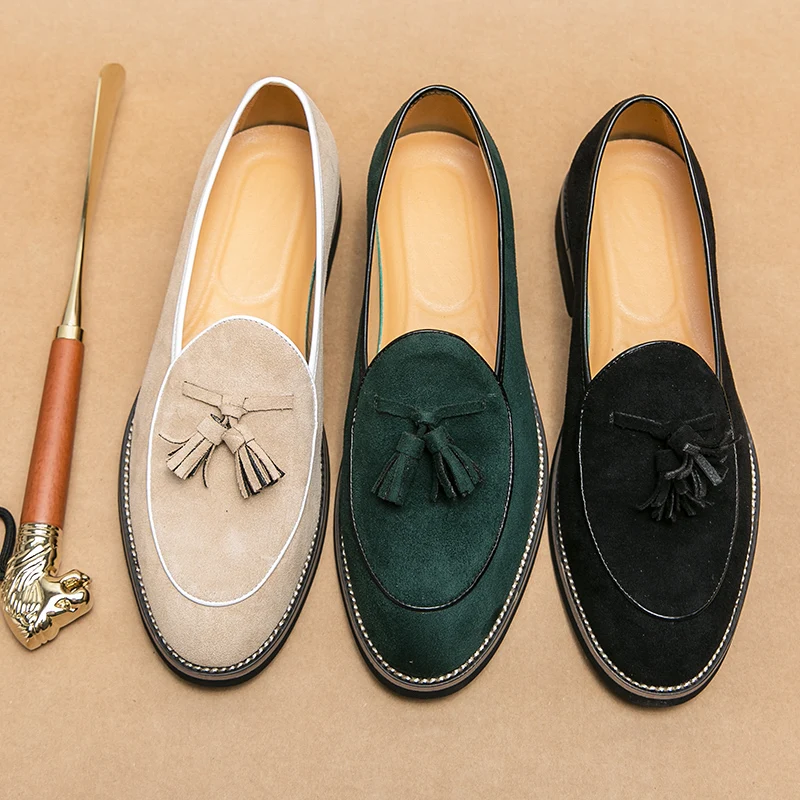 Italian Luxury Brand Suede Men - Men Shoes Louboutin recension och pris