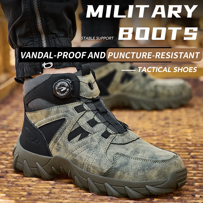 New Men's Safety Boots Work Bo - Men'S Shoes For Work recension och pris